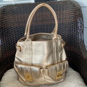 Michael Michael Kors Large Metallic Tote Bag